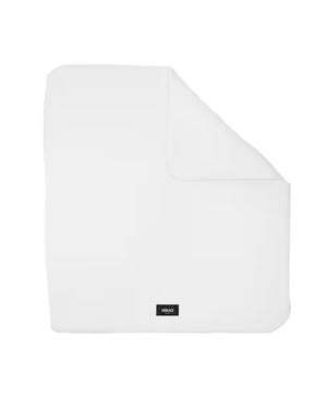 
  
    Versace
  
 Baby White Cotton Logo Crest Blanket