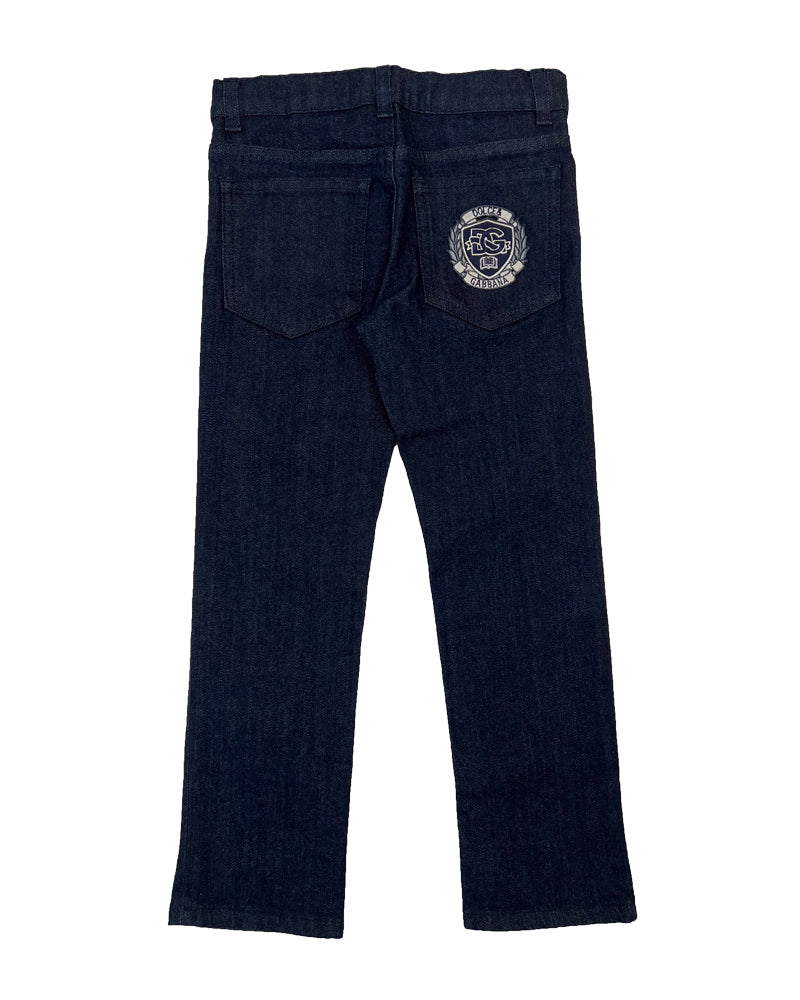 Boys Blue Crest Denim