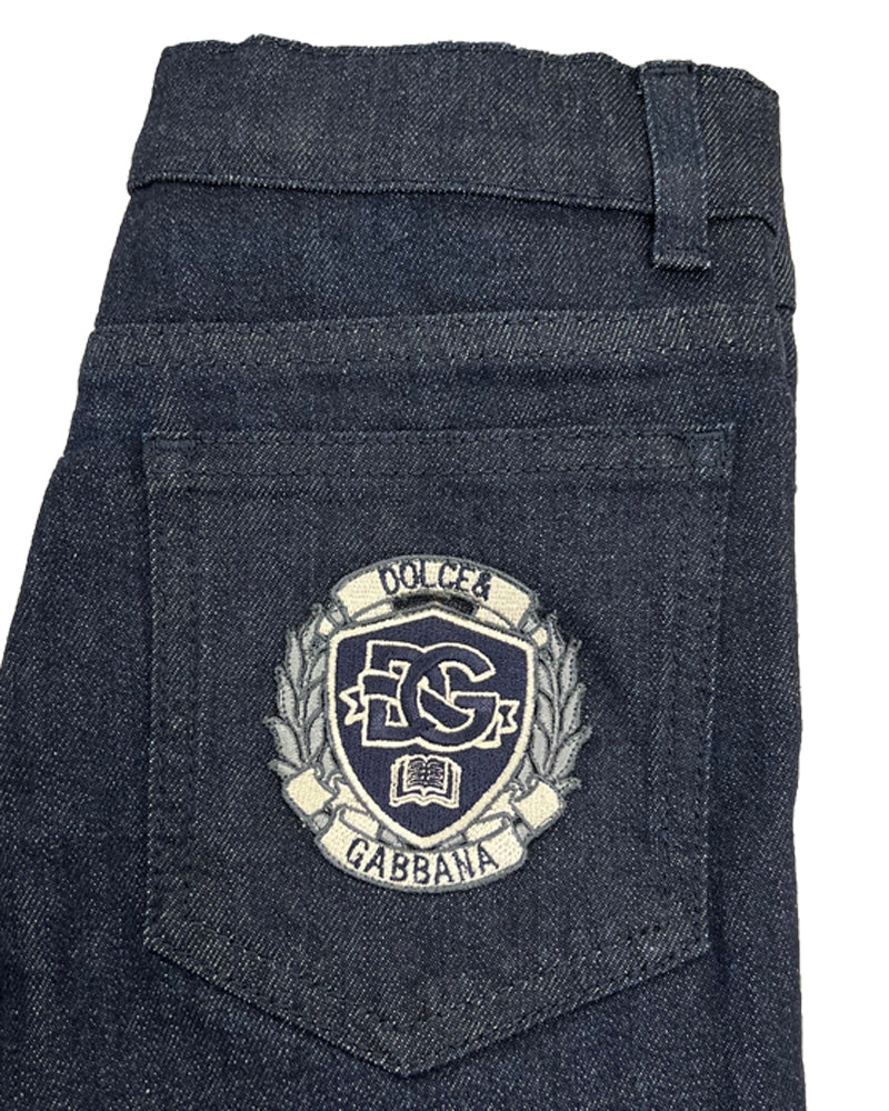 Boys Blue Crest Denim