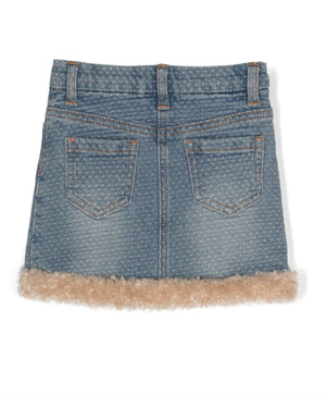 
  
    Monnalisa
  
 Baby Girls Denim Skirt