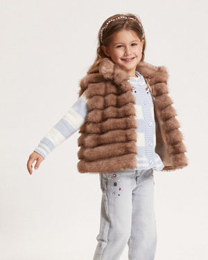 
  
    Monnalisa
  
 Girls Blue Jewel Denim