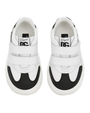 
  
    Dolce
  
    &
  
    Gabbana
  
 Toddler White DG Sneakers