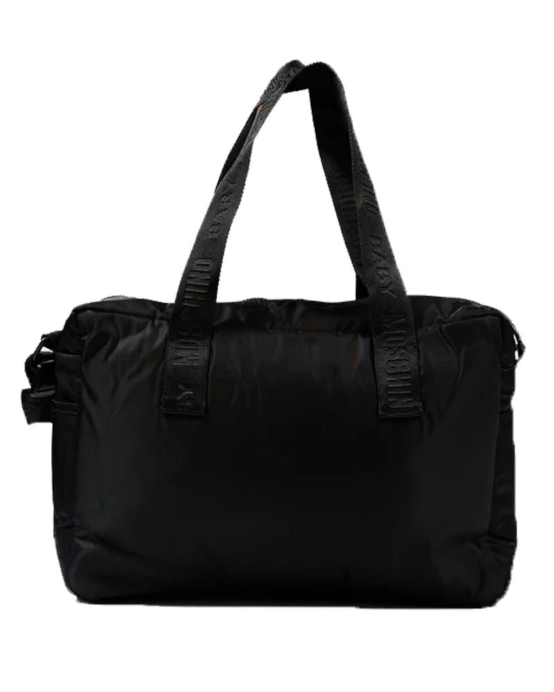 
  
    Moschino
  
 Black Nylon Bear Change Bag