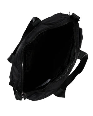 
  
    Moschino
  
 Black Nylon Bear Change Bag