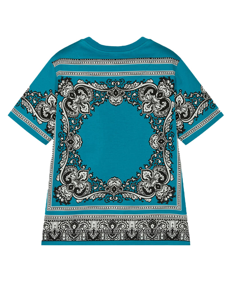 Boys Blue Bandana T-Shirt