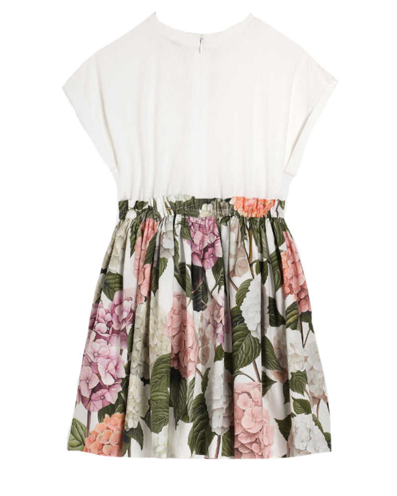 
  
    Dolce
  
    &
  
    Gabbana
  
 Girls Hydrangea Print Jersey Dress
