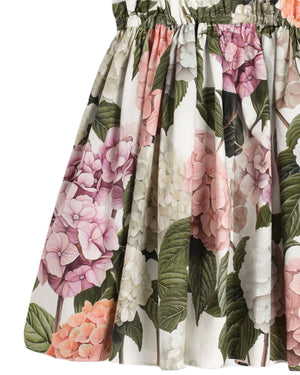 
  
    Dolce
  
    &
  
    Gabbana
  
 Girls Hydrangea Print Jersey Dress