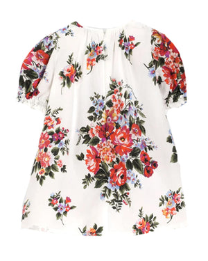 
  
    Dolce
  
    &
  
    Gabbana
  
 Baby Girls Flower Bouquet Poplin Dress