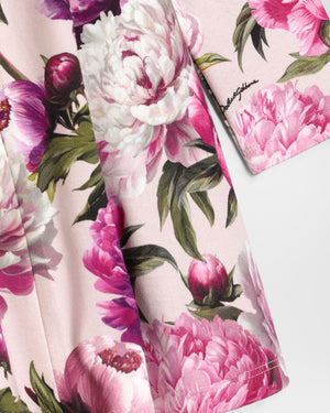 
  
    Dolce
  
    &
  
    Gabbana
  
 Baby Girls Fuchsia Peonie Print Dress