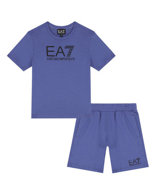 
  
    Ea7
  
    Emporio
  
    Armani
  
 Boys Blue T & Short Set