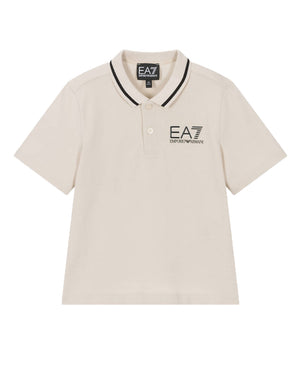 
  
    Ea7
  
    Emporio
  
    Armani
  
 Boys Beige Cotton Polo