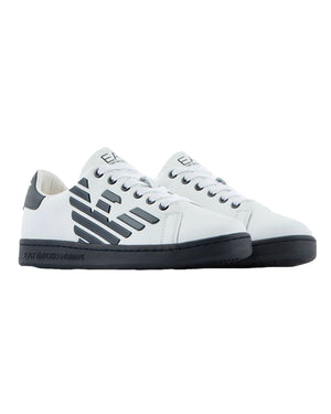 
  
    Ea7
  
    Emporio
  
    Armani
  
 Boys White Sneakers