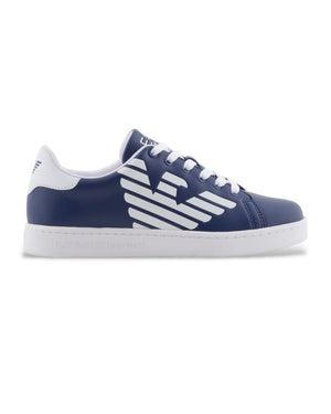 
  
    Ea7
  
    Emporio
  
    Armani
  
 Boys Blue Logo Sneaker