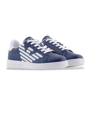 
  
    Ea7
  
    Emporio
  
    Armani
  
 Boys Blue Logo Sneaker