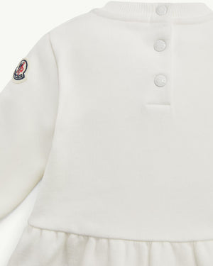 
  
    Moncler
  
    Enfant
  
 Baby Girls Ivory Heart Dress