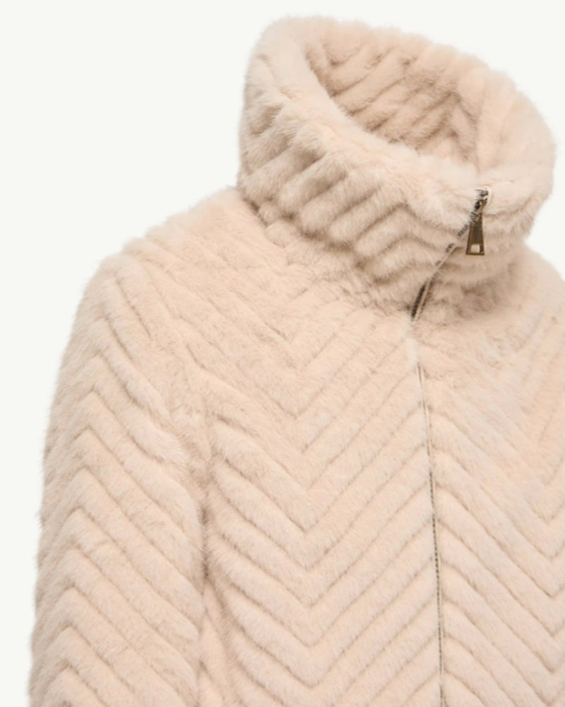 
  
    Moncler
  
    Enfant
  
 Girls Beige Down Eira Jacket