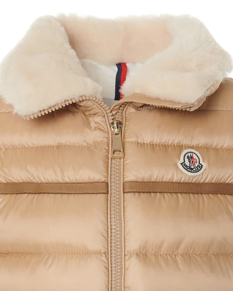 Girls Beige Elisheba Down Vest