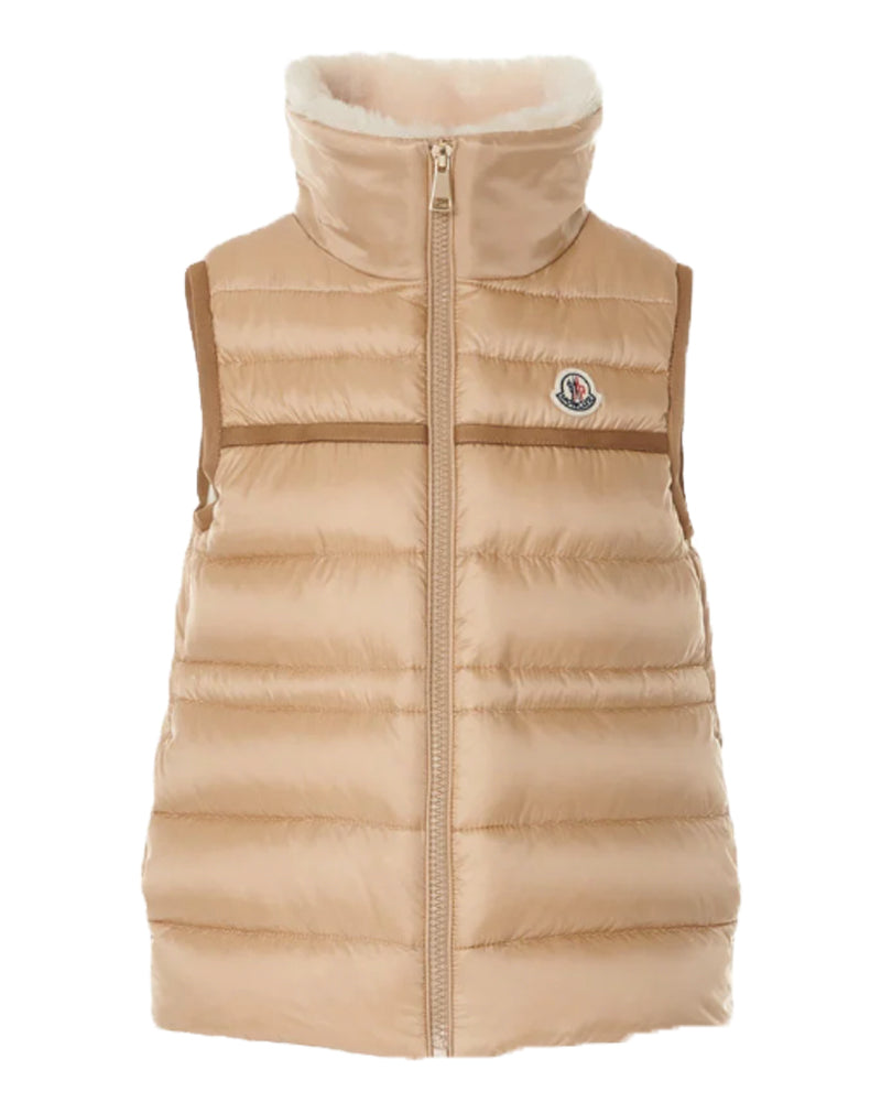 Girls Beige Elisheba Down Vest