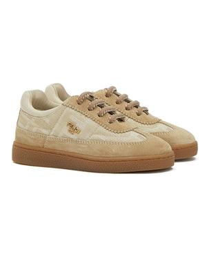 
  
    Fendi
  
 Beige FF Lace Up Sneaker