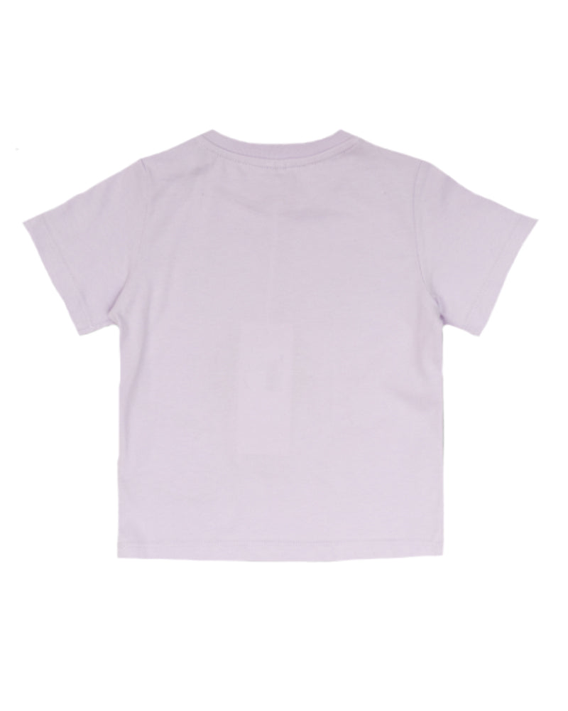 Baby Girls Purple Floral T-Shirt