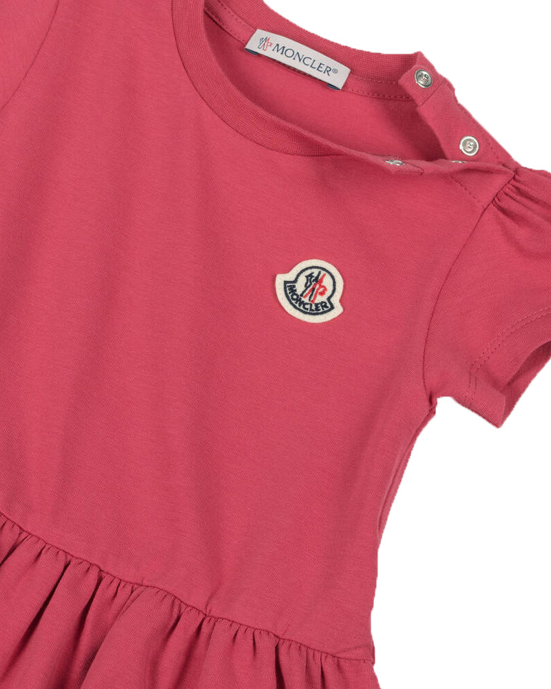 Baby Girls Fuchsia Cotton Dress