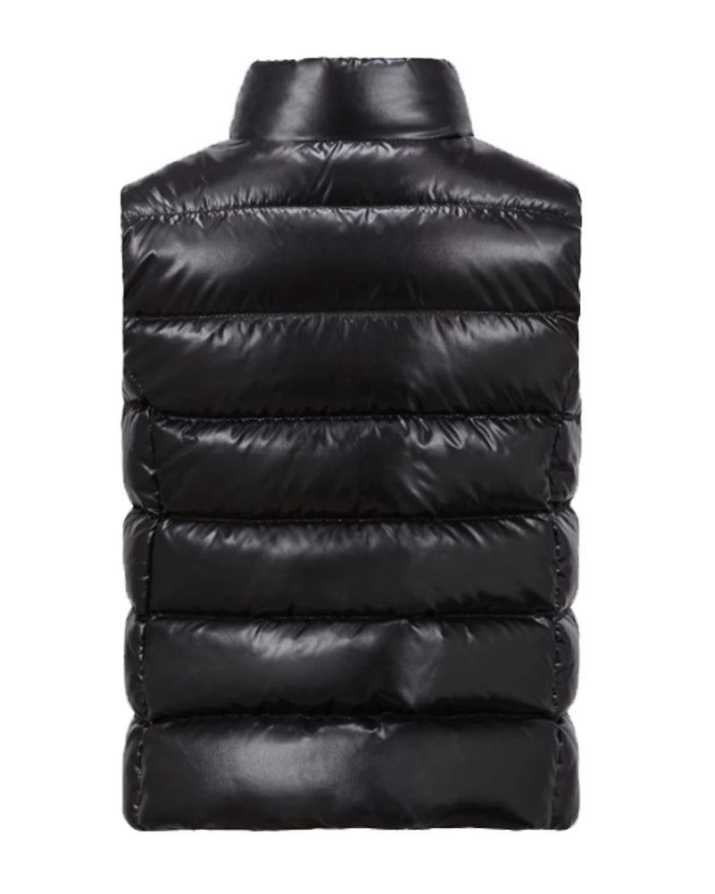 Girls Black Ghany Down Vest