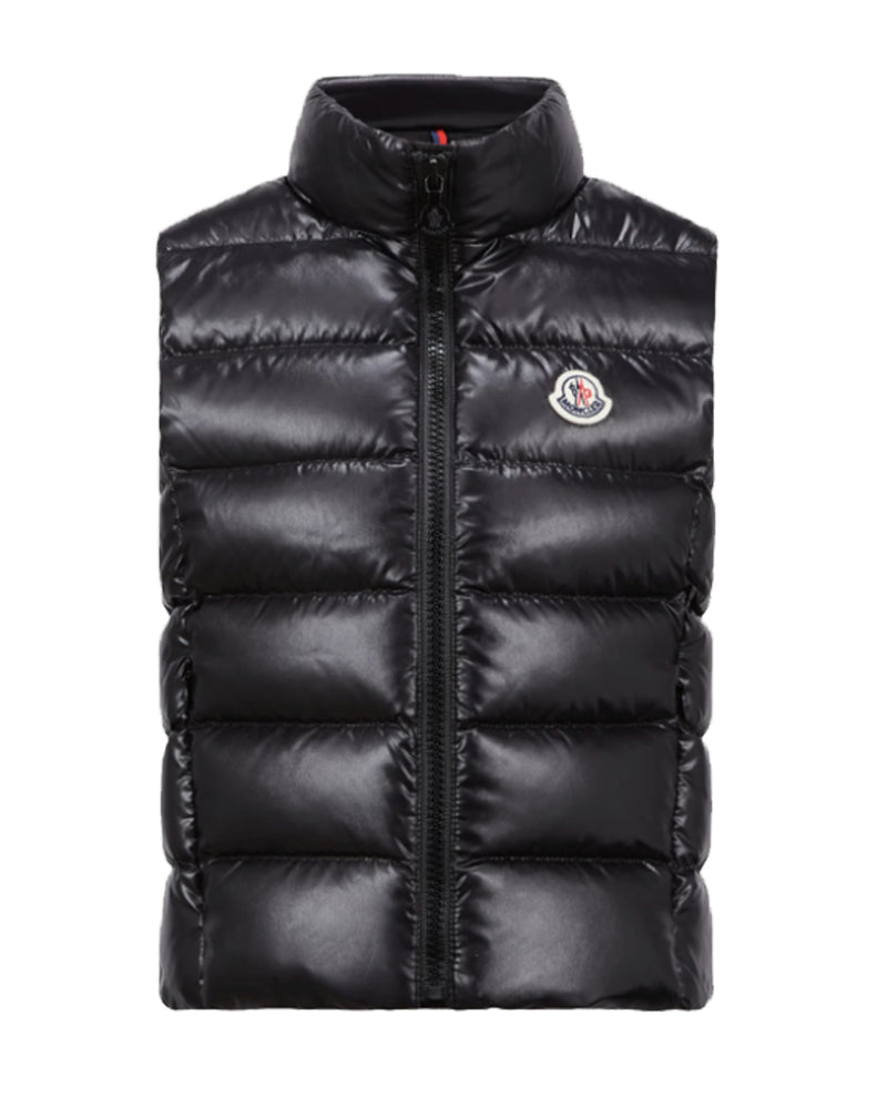 Girls Black Ghany Down Vest