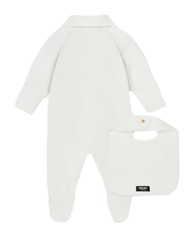 
  
    Versace
  
 Baby White Cotton Medusa Gift Set
