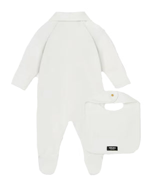 
  
    Versace
  
 Baby White Cotton Medusa Gift Set