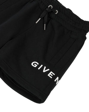 
  
    Givenchy
  
 Boys Black Logo Shorts