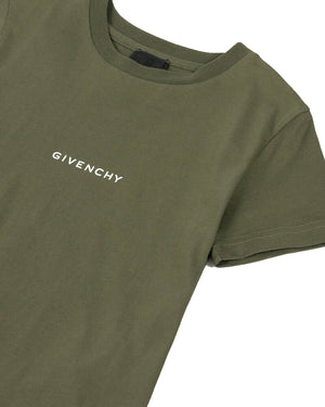 
  
    Givenchy
  
 Boys Green Logo T-Shirt