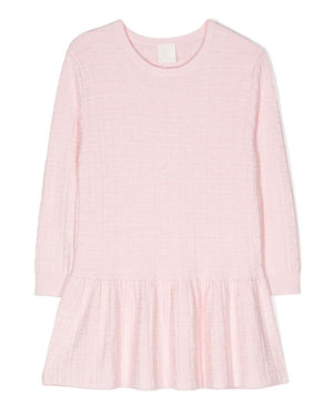 
  
    Givenchy
  
 Girls Pink Knit 4G Dress