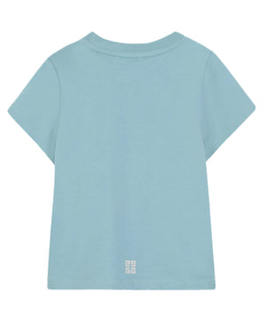 
  
    Givenchy
  
 Baby Blue Logo T-Shirt