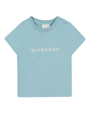
  
    Givenchy
  
 Baby Blue Logo T-Shirt