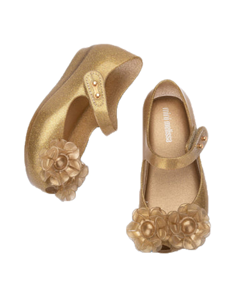 Girls Gold/Glitter Springtime Ballerina