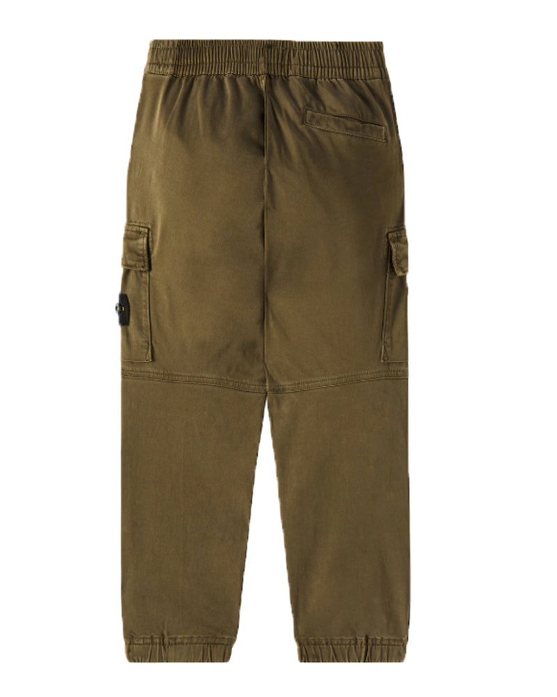 Boys Green Cargo Pants