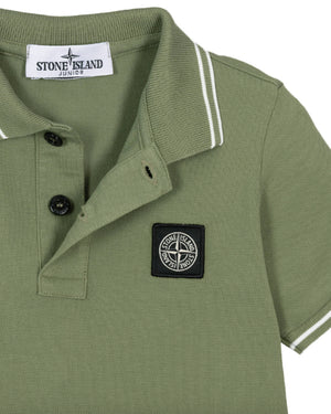
  
    Stone
  
    Island
  
    Junior
  
 Boys Green Logo Polo