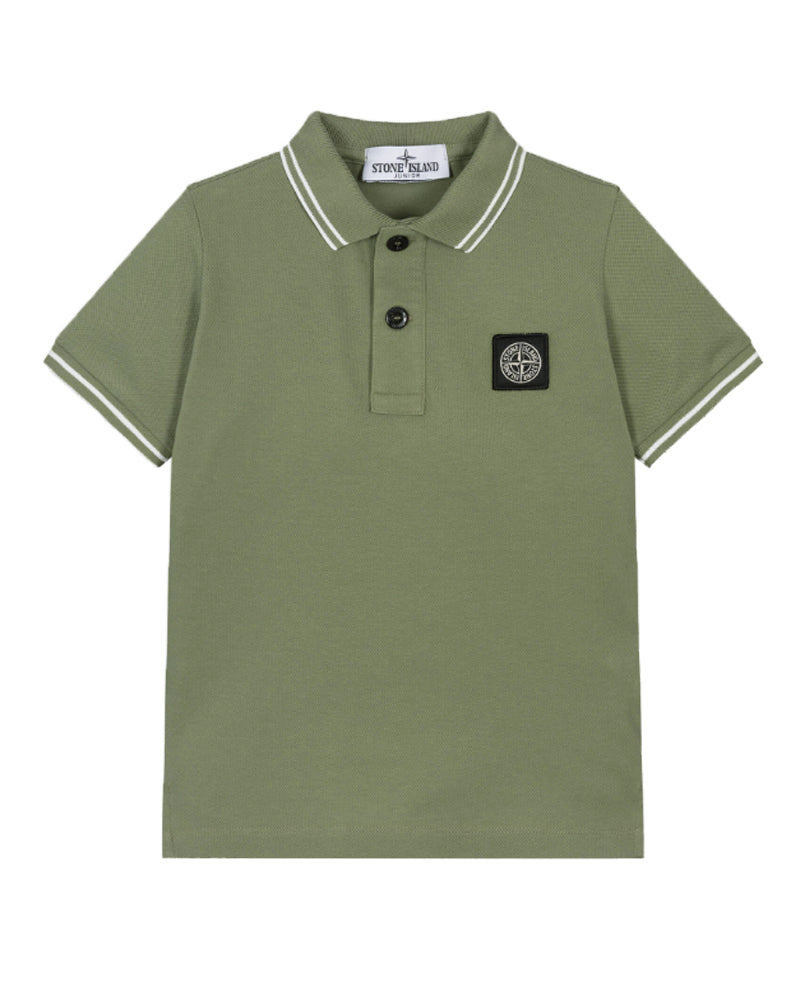 
  
    Stone
  
    Island
  
    Junior
  
 Boys Green Logo Polo