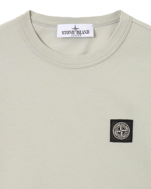 
  
    Stone
  
    Island
  
    Junior
  
 Boys Grey Cotton Piqué T-Shirt