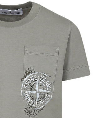 
  
    Stone
  
    Island
  
    Junior
  
 Boys Green T-Shirt