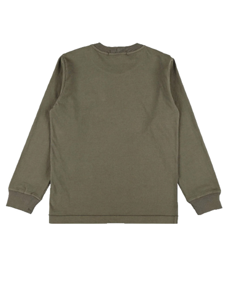 Boys Green Logo Top