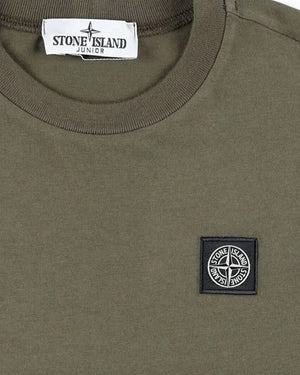 
  
    Stone
  
    Island
  
    Junior
  
 Boys Green Logo Top