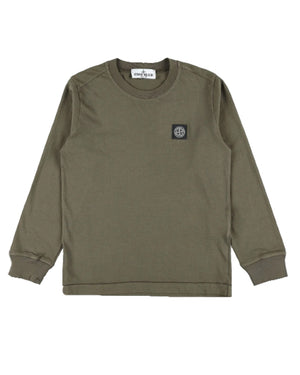 
  
    Stone
  
    Island
  
    Junior
  
 Boys Green Logo Top