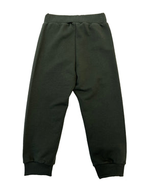 
  
    Balmain
  
 Green Cotton Track Pants