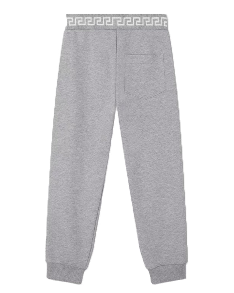 Boys Grey Greca Track Pants