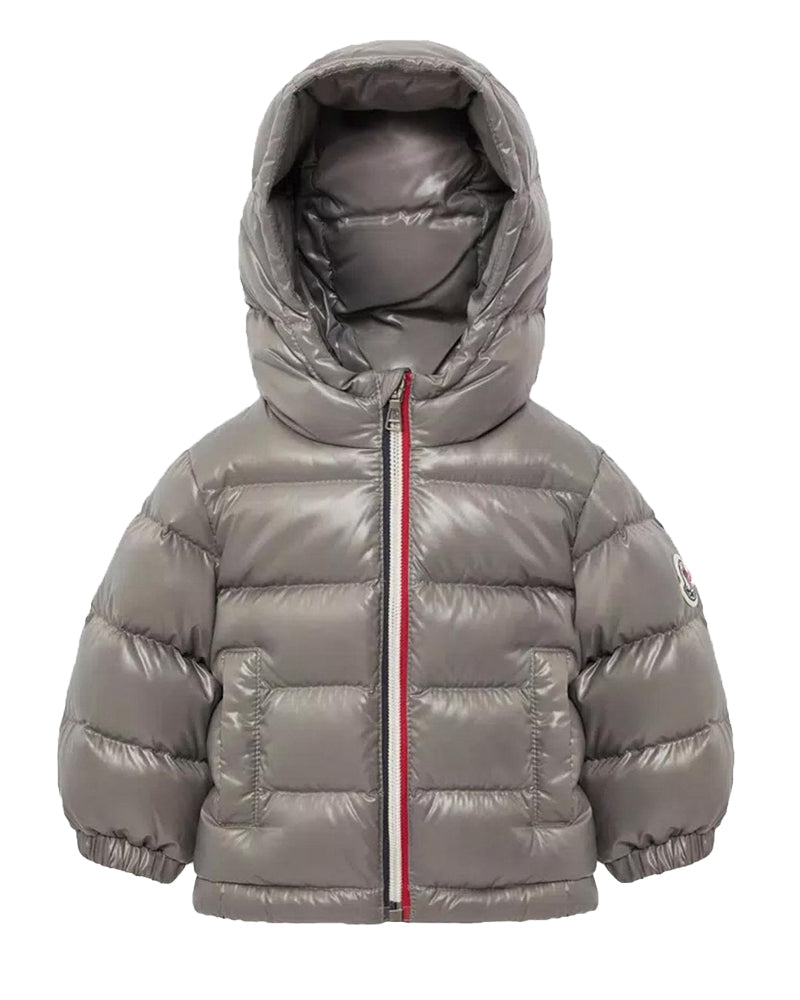 Moncler, Enfant, Baby Grey New Aubert Down Jacket