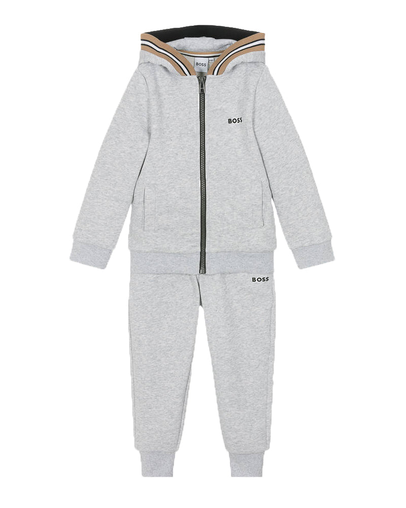 Boys Grey Tracksuit