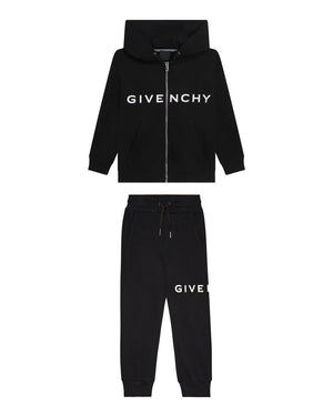 
  
    Givenchy
  
 Girls Black Logo Tracksuit