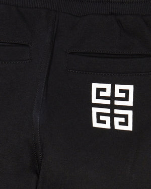 
  
    Givenchy
  
 Girls Black Logo Track Pants