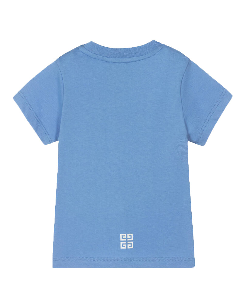 Givenchy Baby Boys Varsity Blue T-Shirt - Designer Kids Wear